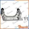 Support, étrier de frein droite pour AUDI | HZT-AU-021A, 4F0615426